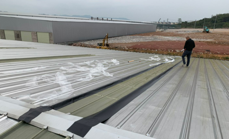 仙居厂房屋面防水维修案例